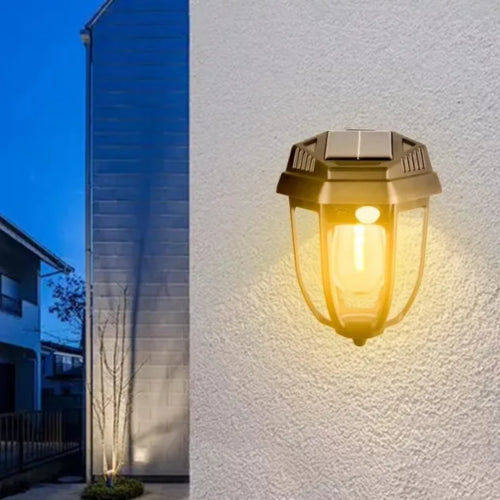 LAMPARA SENSOR SOLAR DECORATIVA 18W